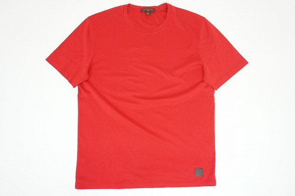 ルイヴィトン(LOUISVITTON) Tシャツ 赤 L メンズ