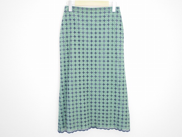 ホコモモラ(jocomomola) スカート 40 緑 レディース