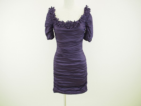 BCBG(BCBGMAXAZRIA)  ドレス 2 紫 レディース
