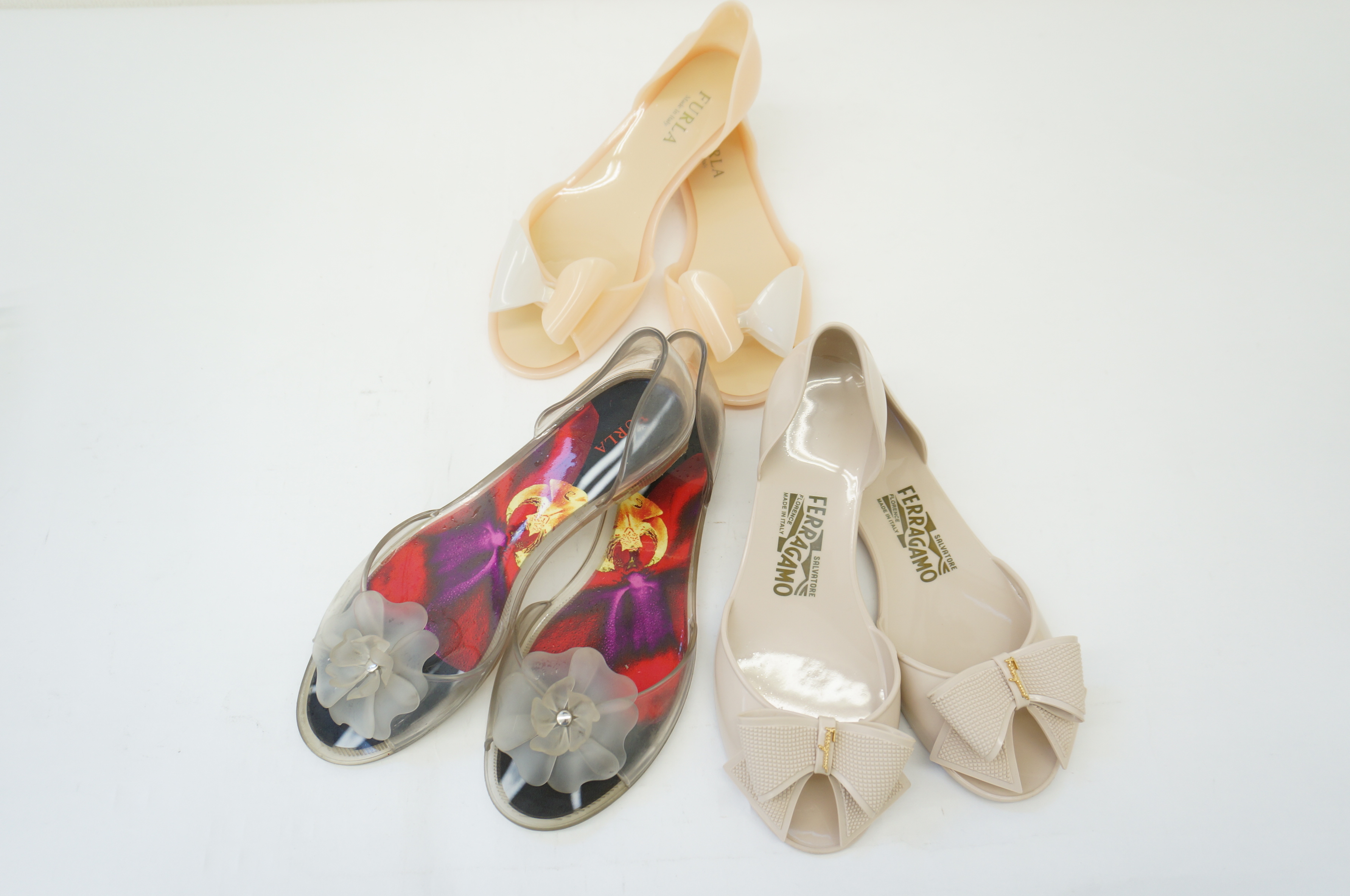 フェラガモのラバーシューズをお売り頂きました