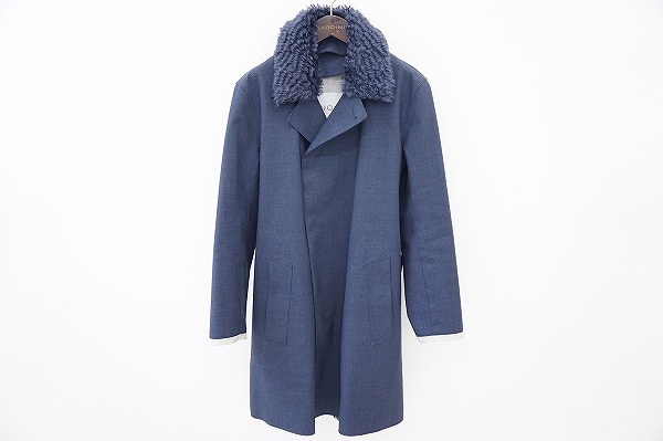 ハンコック コート 38 ライナー付 ゴム引き メンズ