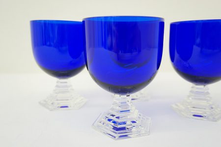 大切なお客様と一緒に使いたい。バカラのオルセーブルーを買取しました