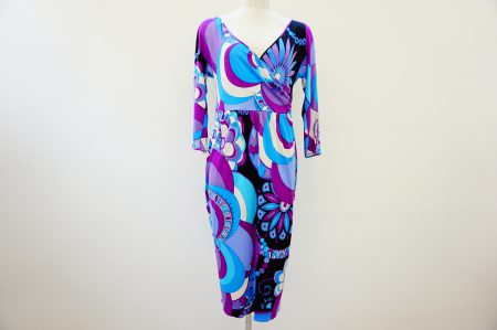 フラワーモチーフの大胆プリントが魅力。エミリオプッチのワンピースを買取しました