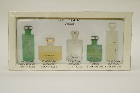 ブルガリのフレグランス5ラインを一度に楽しめるミニボトルセットを買取しました