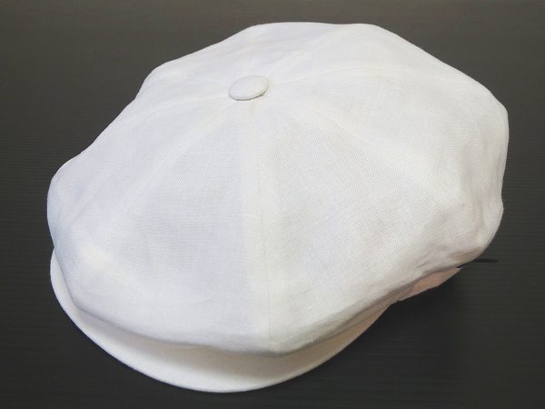 ボルサリーノ BORSALINO リネンハンチング 58 白