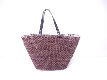 ユナイテッドアローズ UA LUGGAGE 茶系 かごバック