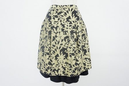 ジュンアシダの花柄異素材ヨーク・デザインスカートを買取しました