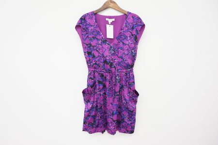 くすみパープルがオリエンタルなBCBGマックスアズリアのワンピ―ス