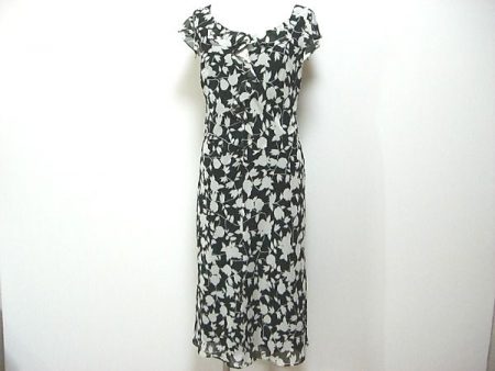 MOGA モガ 黒×白 花柄 ワンピース 3
