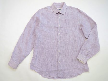 3シーズン使える！ナラカミーチェの高級感あふれる長袖リネンシャツ