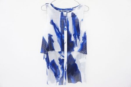 爽やかブルー！アディアムフォクシーのノースリーブトップスを買取しました。