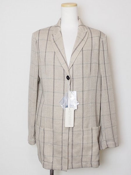 エレウノ erreuno ベージュ44 ジャケット 未使用美品 375160