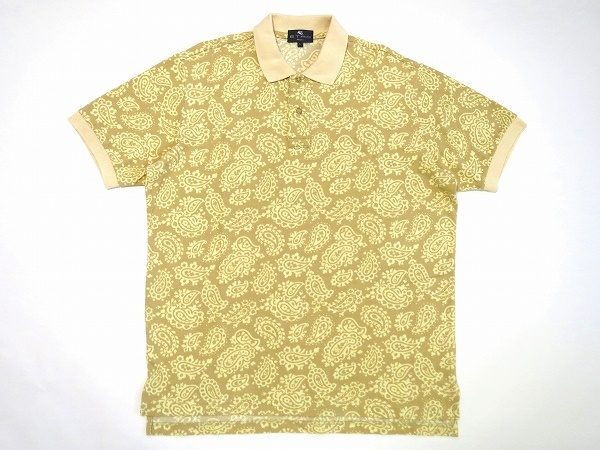 テキスタイルの魔術師「エトロ」のペイズリー柄・半袖ポロシャツを買取しました