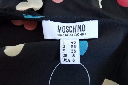 モスキーノ ハート柄シャツ