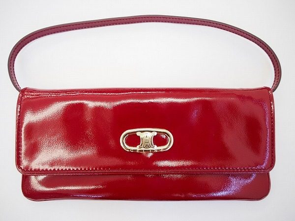 ファッションのアクセントに！セリーヌのレザーハンドバッグを買取しました