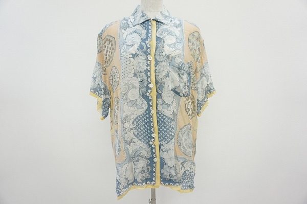 エトロのシルク100％半袖ブラウスを買取しました