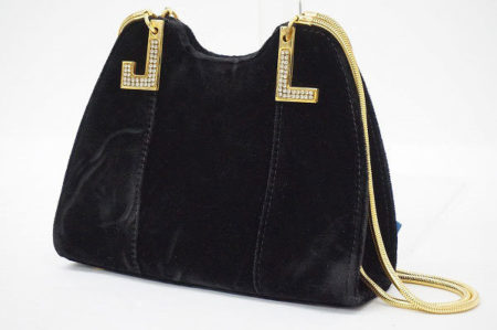 オシャレのアクセントにクラシカルな雰囲気のランバンのパーティーバッグ