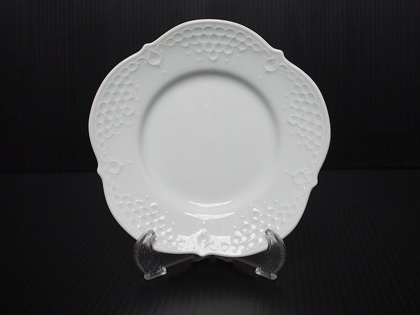 マイセン Meissen ホワイトレリーフ 15㎝ ミニプレート 403933