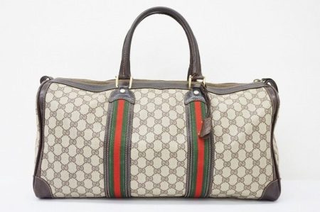 様々なシーンで大活躍。グッチの旅行バッグを買取しました