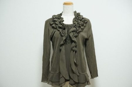 クリスチャンオジャール アンサンブル カーキ 9 #404907