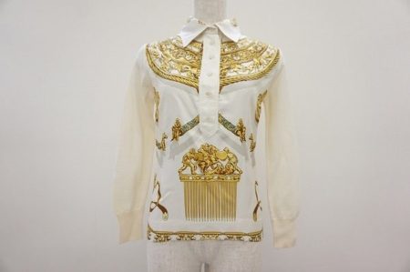 一枚は持っていたい、エルメスならではの上品なシルクシャツ