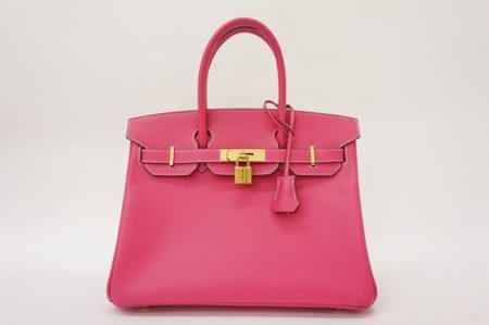 華やかなピンク！エルメスのバーキン30を買取いたしました