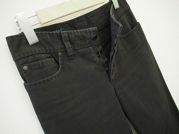 老舗ハイブランドでもあるグッチのパンツを買取しました