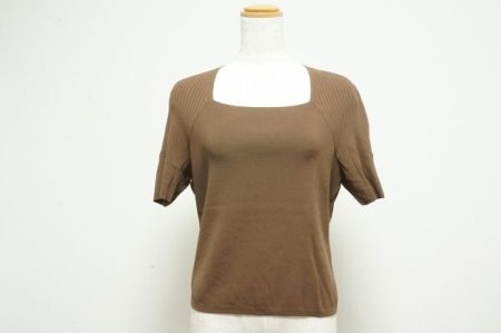 ジュンアシダ jun ashida カットソーブラウン L #441039