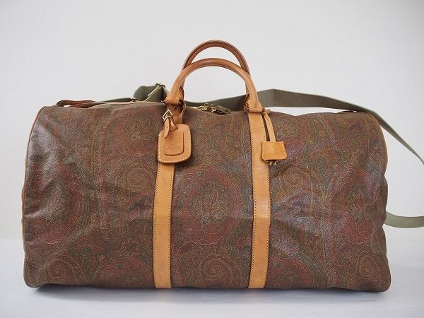 シックで上品！長く使えるエトロの2wayボストンバッグを買取しました