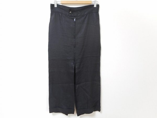 圧倒的存在感が目を引く、今旬なヨウジヤマモトのリネンワイドパンツを買取いたしました