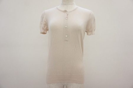 キラキラと輝くハート型のボタンがキュートなセリーヌのカットソーを買取しました