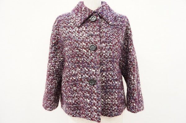 大人かわいい系。マックスマーラのゴージャスなピンクのジャケットを買取しました