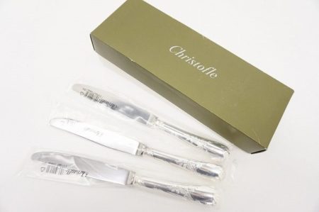 食卓を華やかに彩る、クリストフルのナイフセットをお買取いたしました