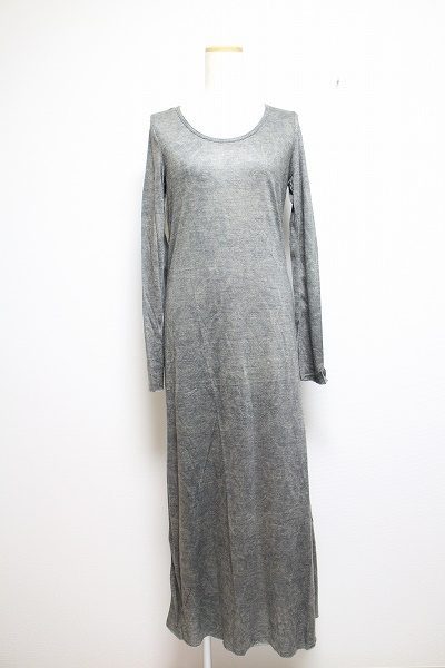 ゴア GOA 着痩せ マキシ ワンピース #421613