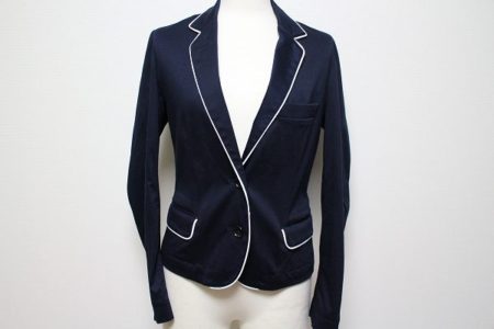 ROPE コットン ジャケット 9号 M ネイビー 卒園式 卒業式 #454434