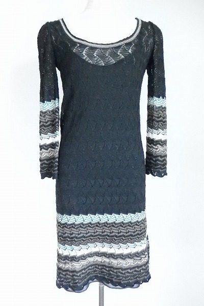 イタリアのニットといえばこれ！ミッソーニのニットワンピースを買取しました