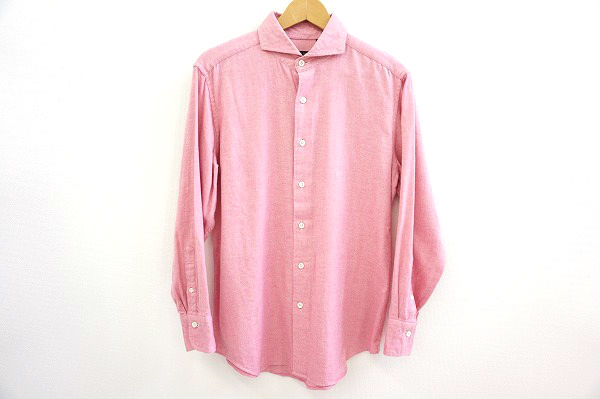センチネル 長袖シャツ 48 ピンク メンズ