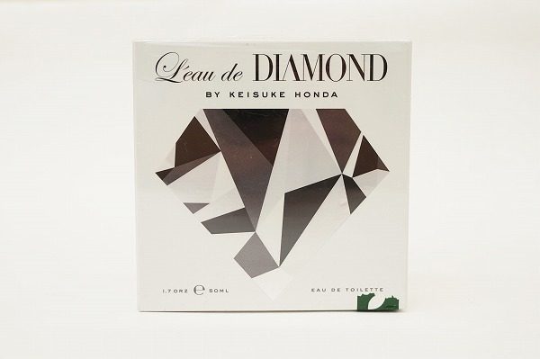 日本代表の本田圭佑プロデュースの香水「Leau de DIAMOND」