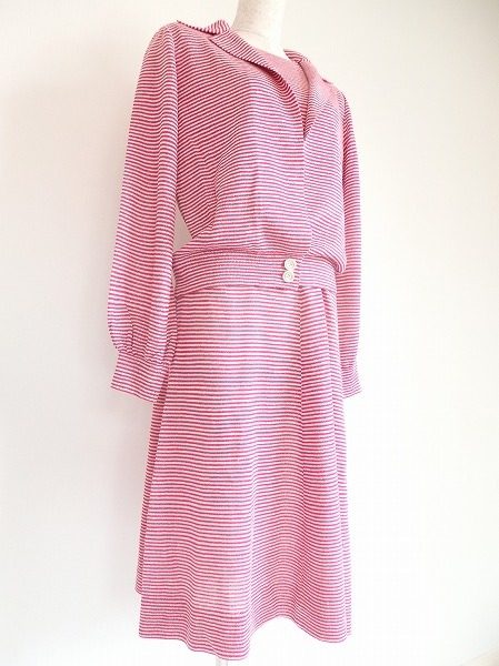 マルチに使える万能さ。斉藤都世子のボーダーカーディガンワンピースを買取しました