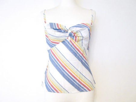 70年代を感じるレトロなケイタマルヤマのキャミソールで、是非ビーチへ！