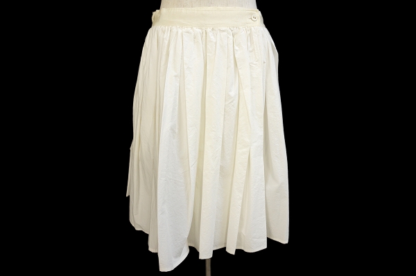 ドゥーズィエムクラス スカート 36 白 レディース