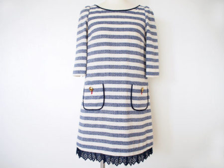 ボーダー柄で人気のマリンテイストを取り入れて！ロイスクレヨンのワンピース