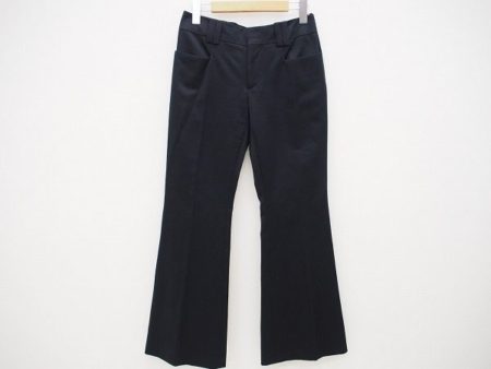 コットン素材でサラッと軽く着こなしができる。グッチのブラックパンツを買取しました