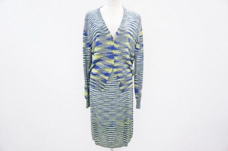 ミッソーニの幾何学模様がステキ。ニット素材のセットアップを買取しました