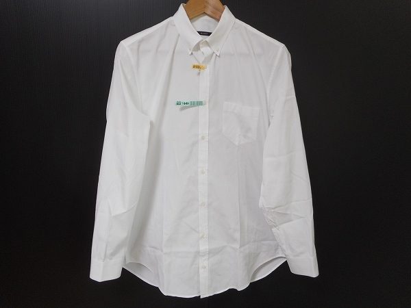 シンプルだからこそ素材にこだわりが。グッチのメンズむけ長袖シャツを買取しました