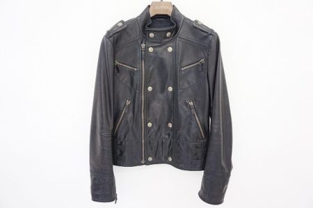 ワイルド＆スタイリッシュ！グッチのレザーライダースジャケットを買取しました