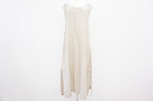 ナチュラルシックとはつまりこのこと。イッセイミヤケの綿麻ワンピースを買取しました。
