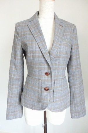 ダブルスタンダードクロージングヒムのチェック柄ジャケットを買取致しました