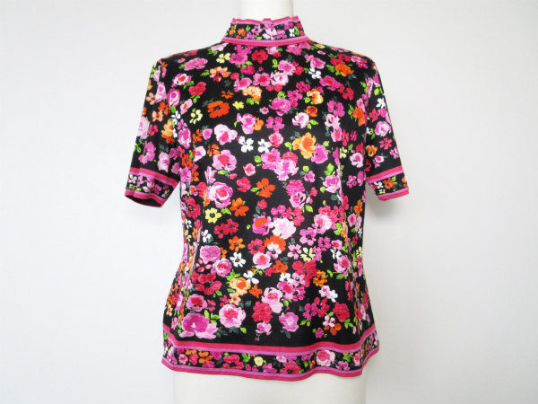 一枚でエレガントに！世代を超えて愛用され続けるレオナールの花柄カットソーを買取しました