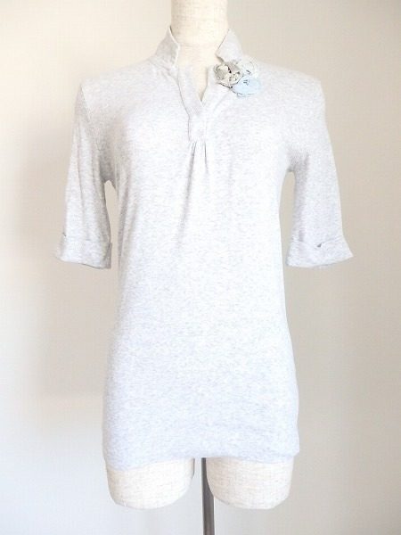 胸元のコサージュがとっても可憐。ブルネロクチネリのカットソーを買取しました